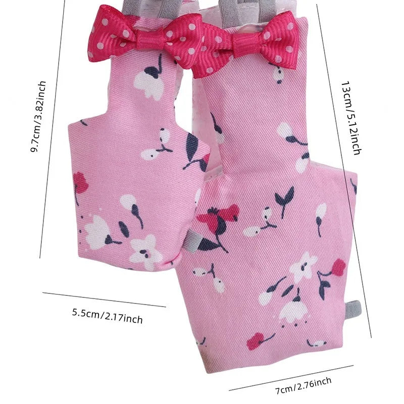 Parrot Diaper with Bowtie Fruit Floral Washable Suit by HitMyNeed