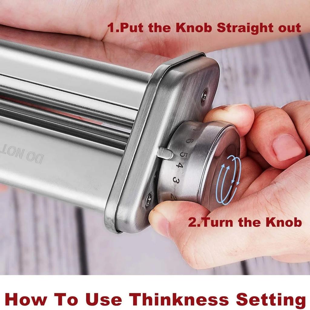 Pasta Attachment Set for KitchenAid Stand Mixers by HitMyNeed