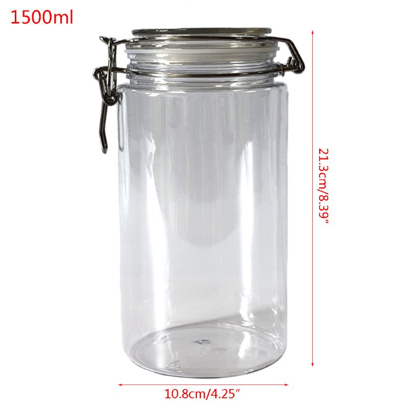 Pasta Jar 1500mL Airtight Food Storage Container by HitMyNeed