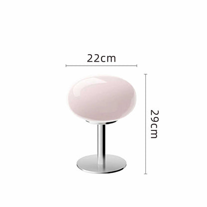 Pastel Minimalist Lollipop Table Lamp USB Dimmable pink by HitMyNeed