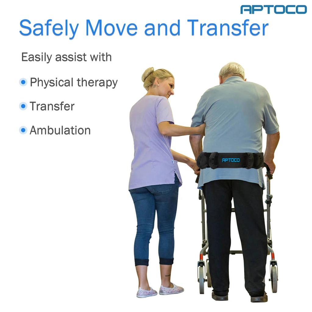 Patient Transfer Belt with 6 Handles, 300 lb Capacity by HitMyNeed