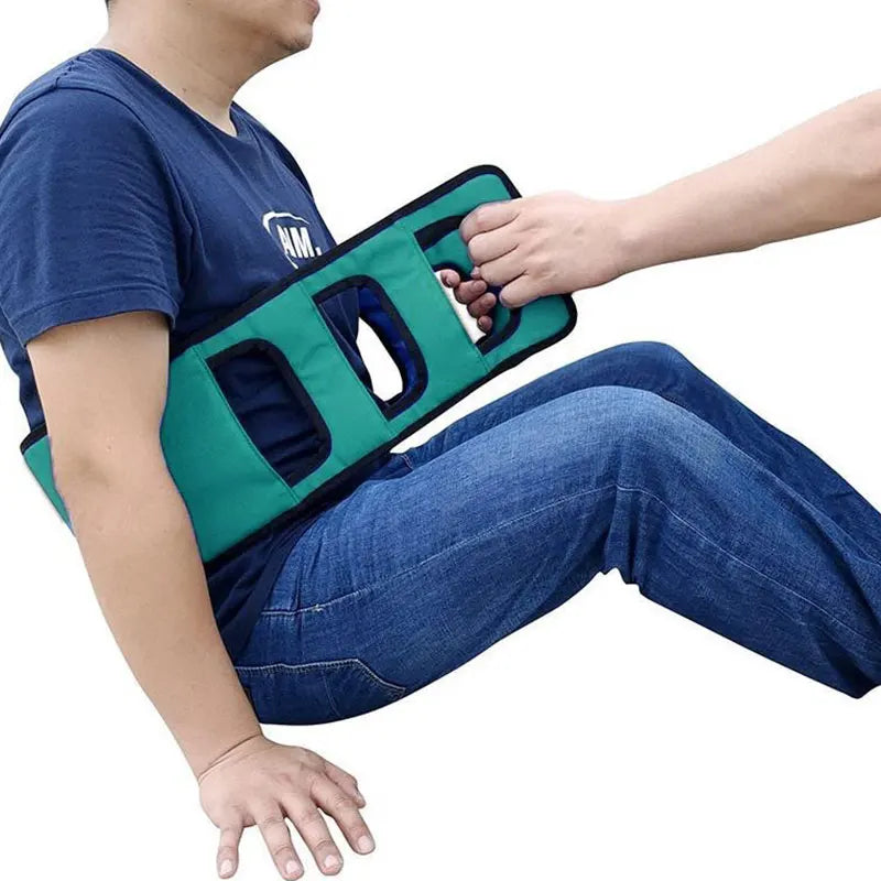 Patient Transfer Nursing Sling with Support Belt by HitMyNeed