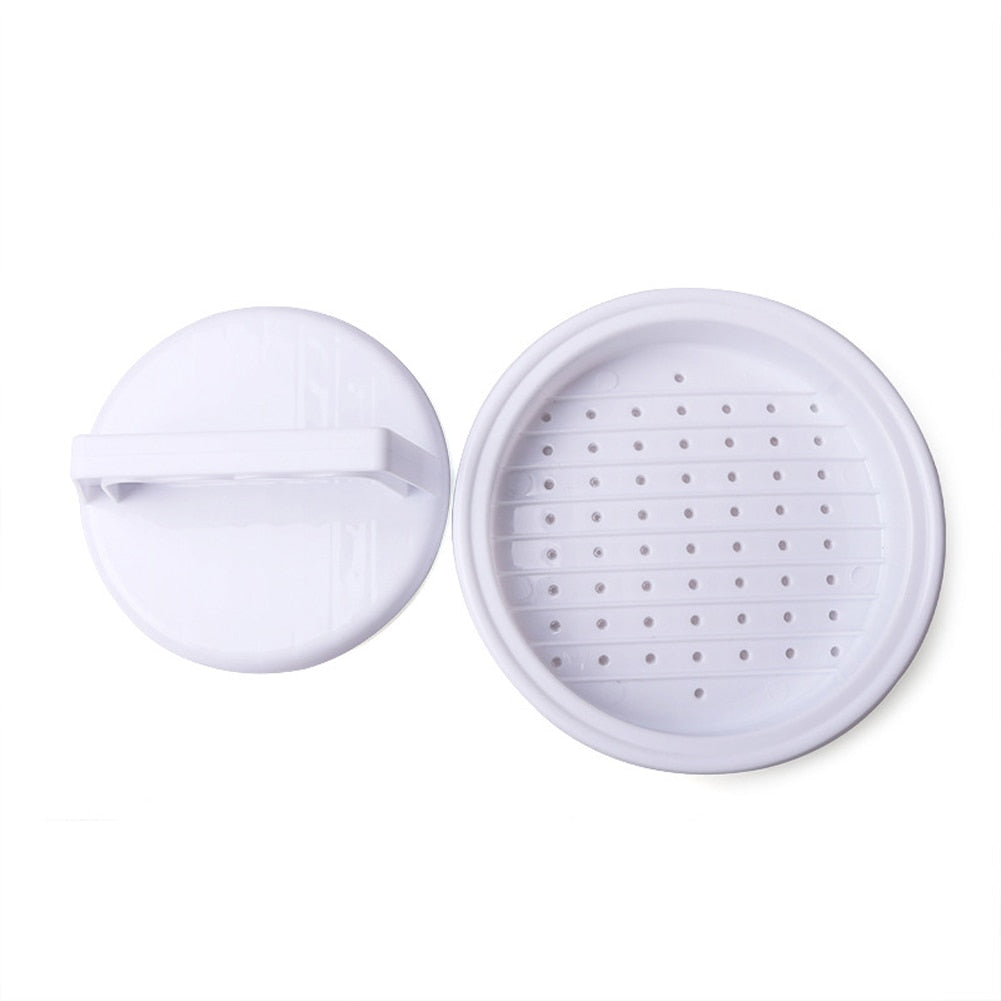 Patty Press Hamburger Mold with Handle by HitMyNeed