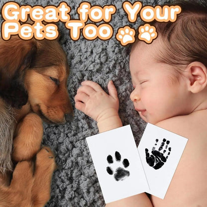 Paw Print Clean Touch Ink Pad Keepsake Kit by HitMyNeed