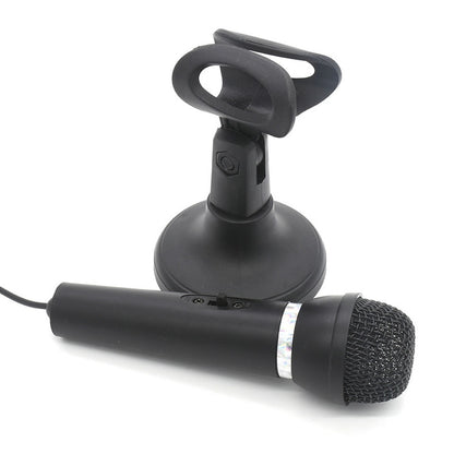 PC Condenser Microphone with Stand, 3.5mm Jack by HitMyNeed