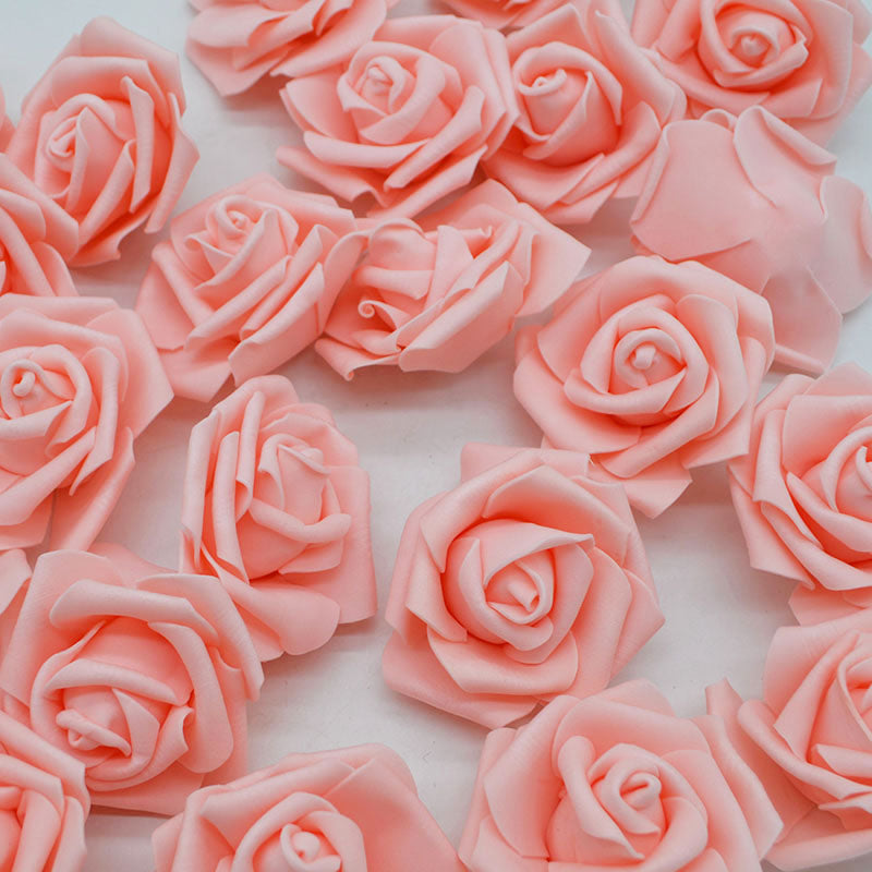 PE Foam Roses for Crafting, 7cm (Pack of 20) by HitMyNeed