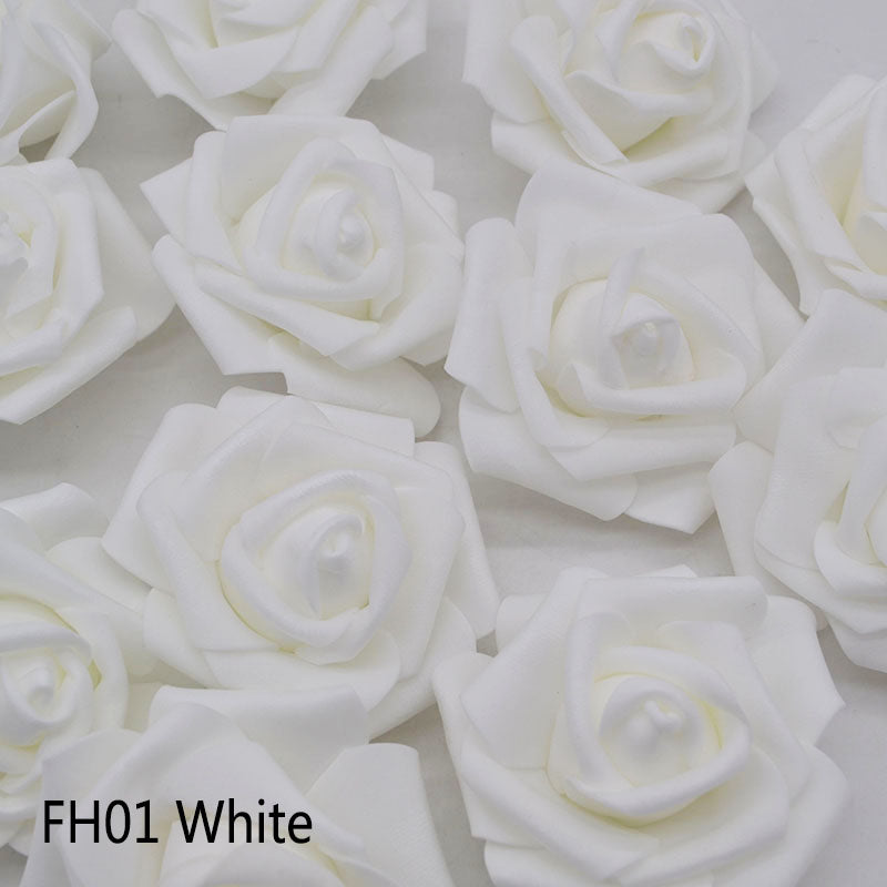 PE Foam Roses for Crafting, 7cm (Pack of 20) fh01 by HitMyNeed