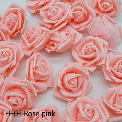 PE Foam Roses for Crafting, 7cm (Pack of 20) fh03 by HitMyNeed