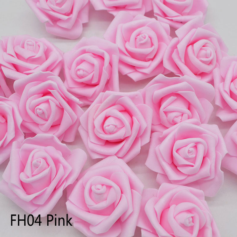 PE Foam Roses for Crafting, 7cm (Pack of 20) fh04 by HitMyNeed