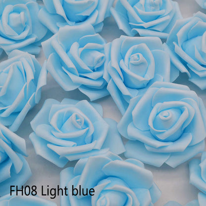 PE Foam Roses for Crafting, 7cm (Pack of 20) fh08 by HitMyNeed