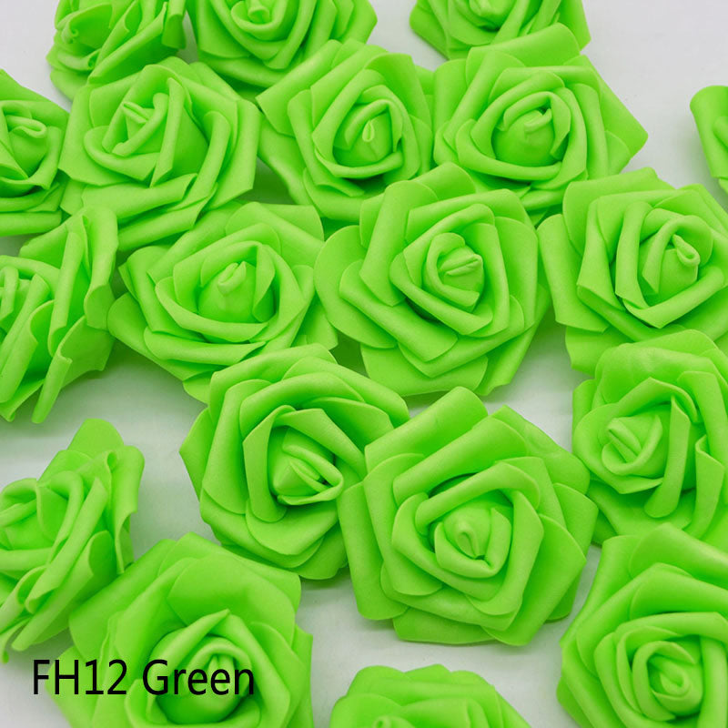PE Foam Roses for Crafting, 7cm (Pack of 20) fh12 by HitMyNeed