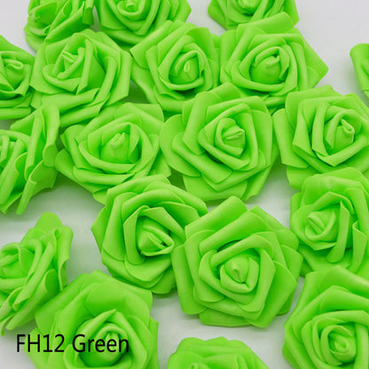 PE Foam Roses for Crafting, 7cm (Pack of 20) fh12 by HitMyNeed