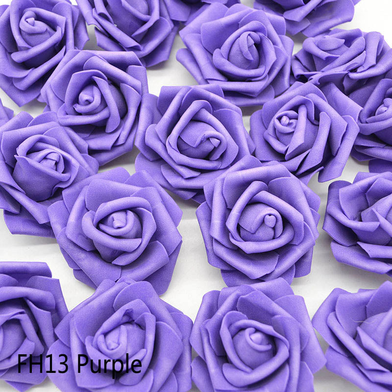PE Foam Roses for Crafting, 7cm (Pack of 20) fh13 by HitMyNeed