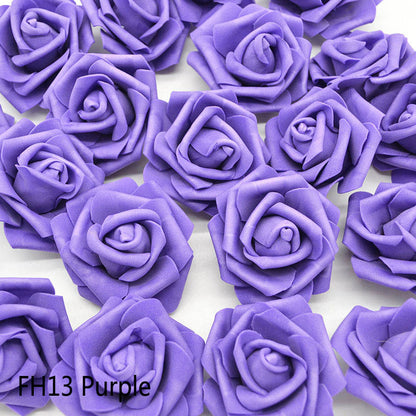 PE Foam Roses for Crafting, 7cm (Pack of 20) fh13 by HitMyNeed