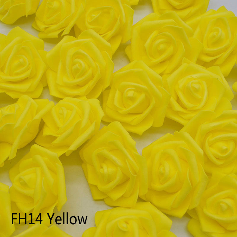 PE Foam Roses for Crafting, 7cm (Pack of 20) fh14 by HitMyNeed