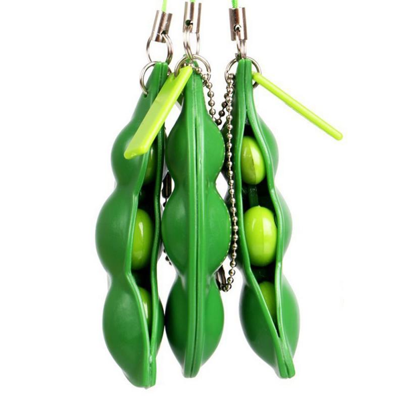 Pea Popper Fidget Toy Anti-Stress Keychain by HitMyNeed