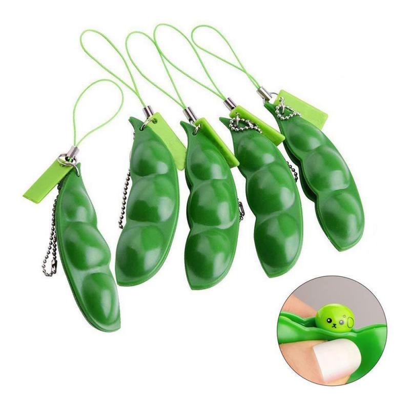 Pea Popper Fidget Toy Anti-Stress Keychain by HitMyNeed