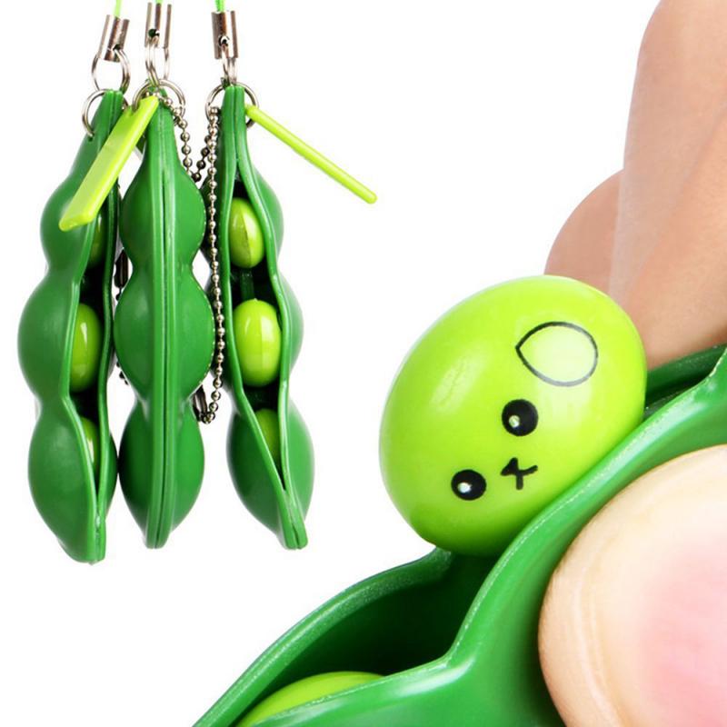 Pea Popper Fidget Toy Anti-Stress Keychain by HitMyNeed