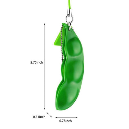 Pea Popper Fidget Toy Anti-Stress Keychain by HitMyNeed