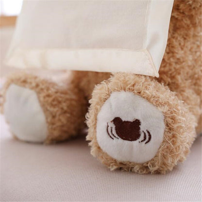 Peek A Boo Talking Teddy Bear Toy 30cm by HitMyNeed