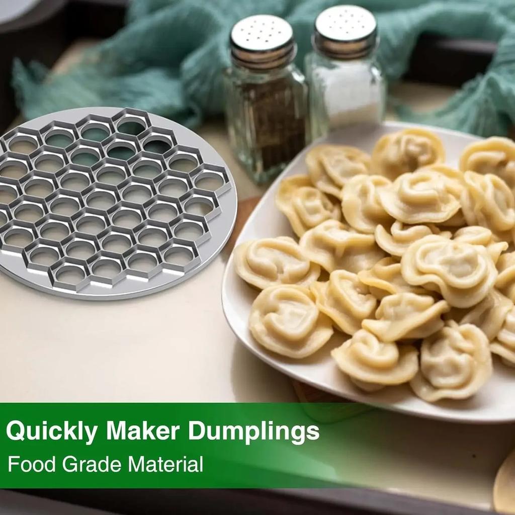Pelmeni Dumpling Mold with Ravioli Double Cutter by HitMyNeed