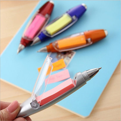 Pen Flashlight with Sticky Notes - Pack of 10 by HitMyNeed
