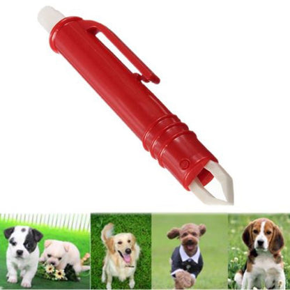 Pen-Type Plastic Pet Tick Removal Tweezers by HitMyNeed