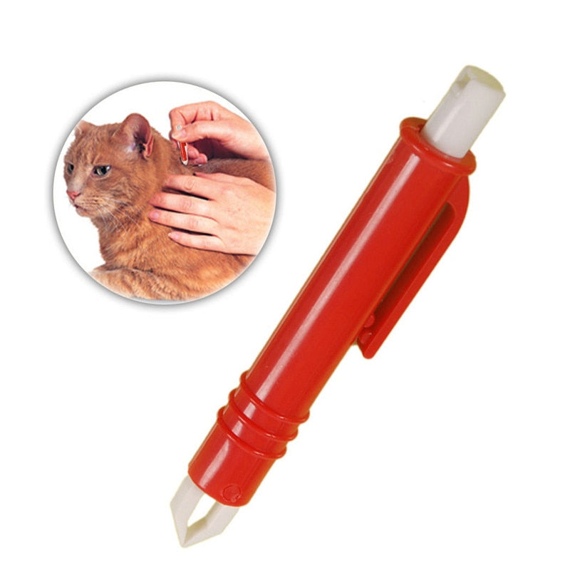 Pen-Type Plastic Pet Tick Removal Tweezers by HitMyNeed