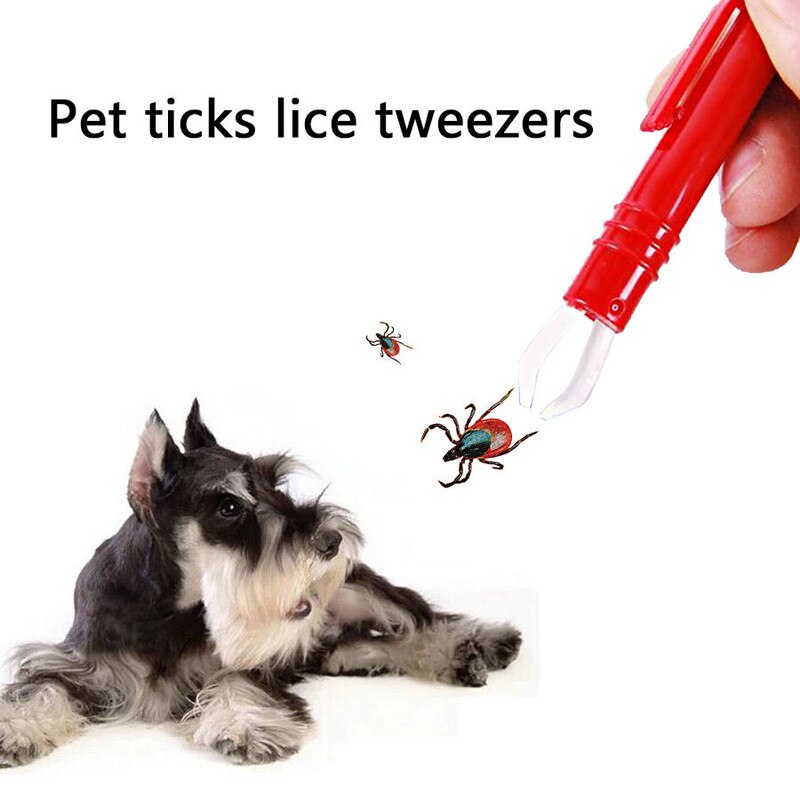 Pen-Type Plastic Pet Tick Removal Tweezers by HitMyNeed
