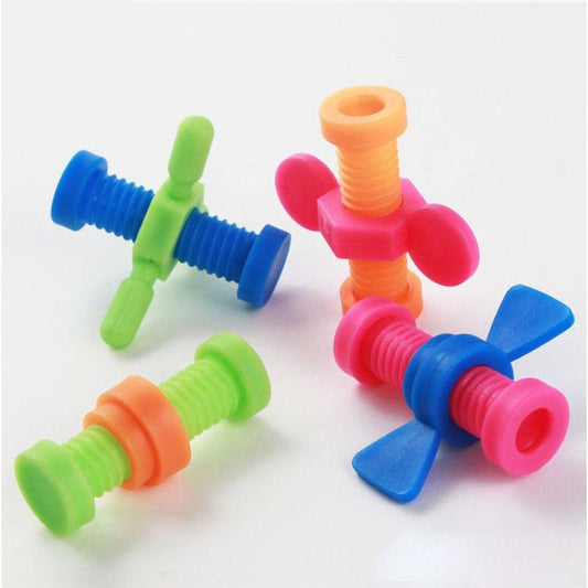 Pencil Fidget Screw Topper Toy Set (4 Pack) by HitMyNeed