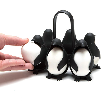Penguin Egg Holder for Boiling, 6-Egg Rack by HitMyNeed
