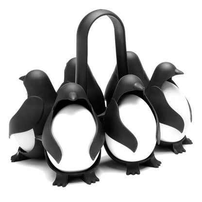 Penguin Egg Holder for Boiling, 6-Egg Rack by HitMyNeed