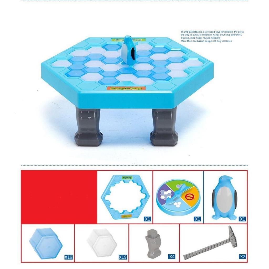 Penguin Trap Strategy Board Game for Families by HitMyNeed