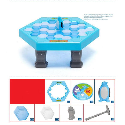 Penguin Trap Strategy Board Game for Families by HitMyNeed