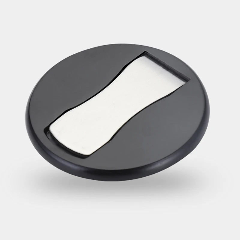 Perforation-Free Stainless Steel Magnetic Door Stop by HitMyNeed