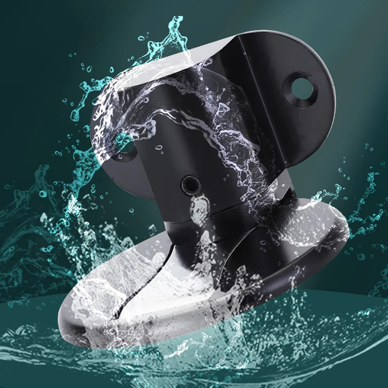 Perforation-Free Stainless Steel Magnetic Door Stop by HitMyNeed