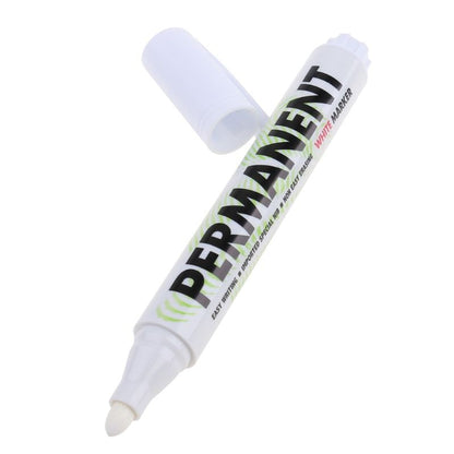 Permanent White Marker Pen for Dark Surfaces by HitMyNeed