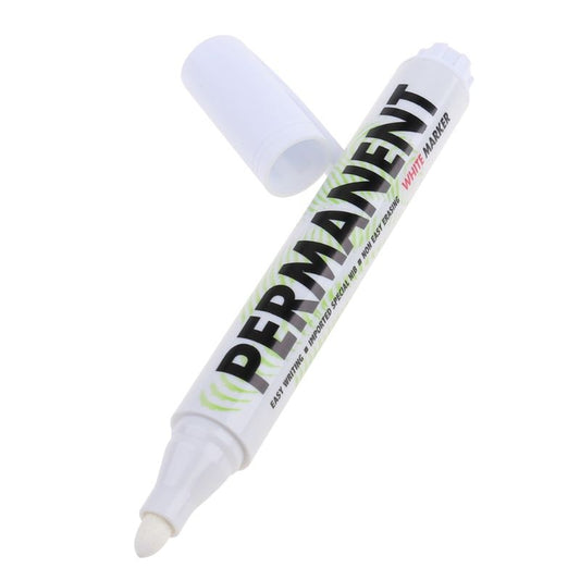 Permanent White Marker Pen for Dark Surfaces by HitMyNeed