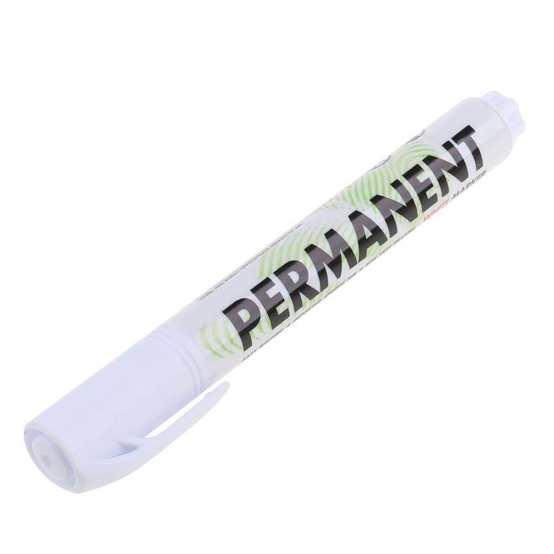 Permanent White Marker Pen for Dark Surfaces by HitMyNeed