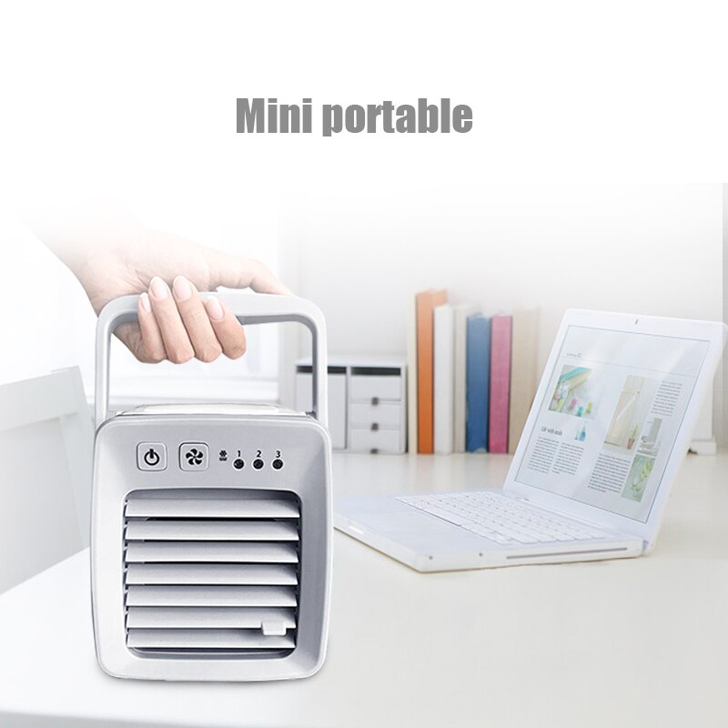 Personal Portable Air Cooler with USB Recharge by HitMyNeed