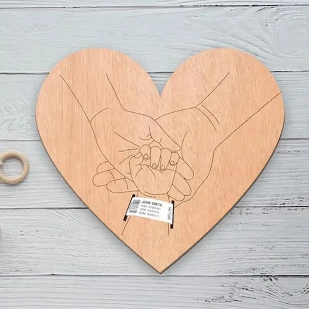 Personalized Newborn Hospital Keepsake Holder Gift love-model by HitMyNeed