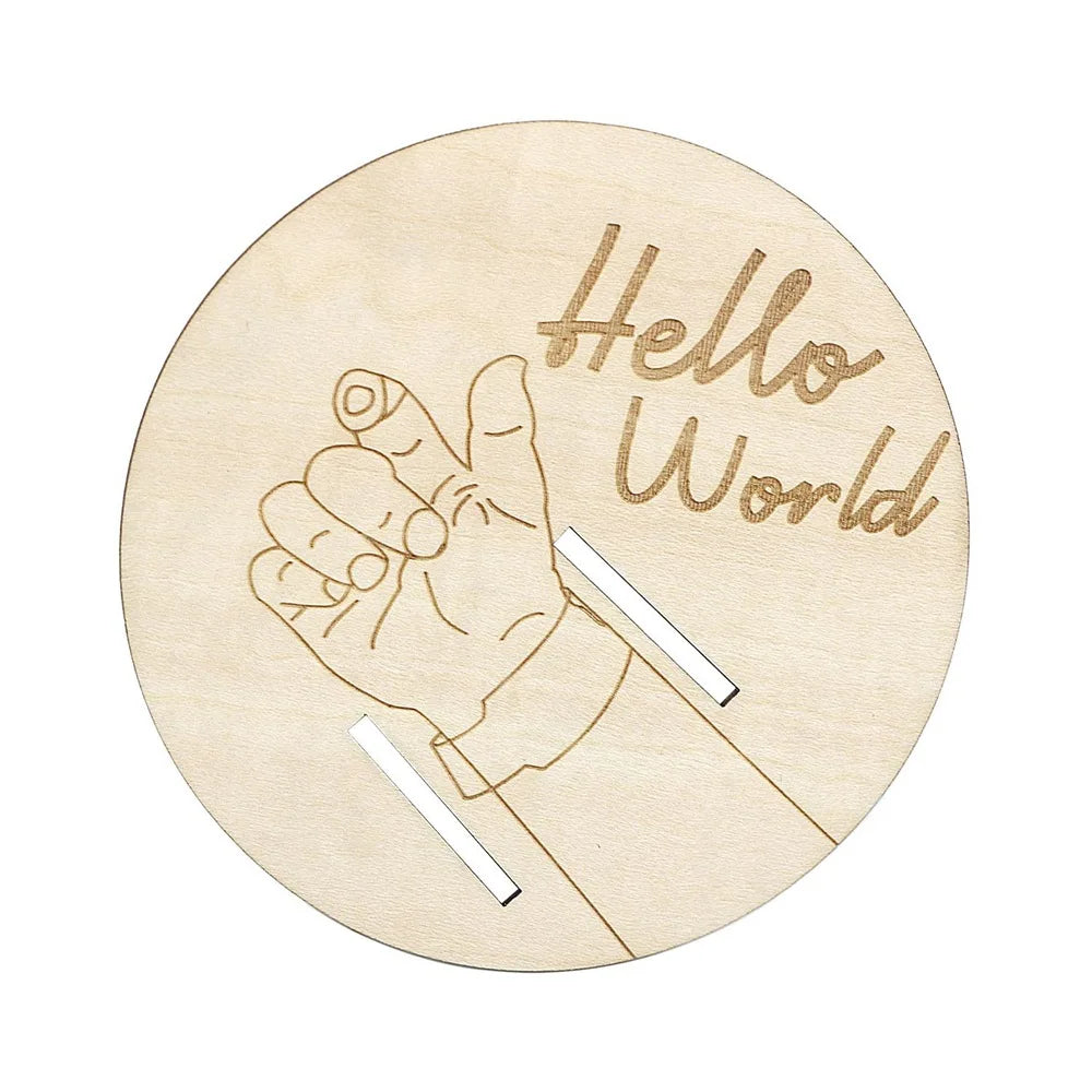 Personalized Newborn Hospital Keepsake Holder Gift round1 by HitMyNeed