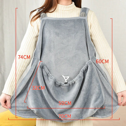 Pet Carrier Apron with Adjustable Drawstring by HitMyNeed
