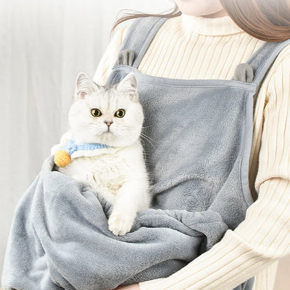 Pet Carrier Apron with Adjustable Drawstring by HitMyNeed