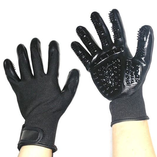 Pet Grooming and Deshedding Gloves (Pair) by HitMyNeed