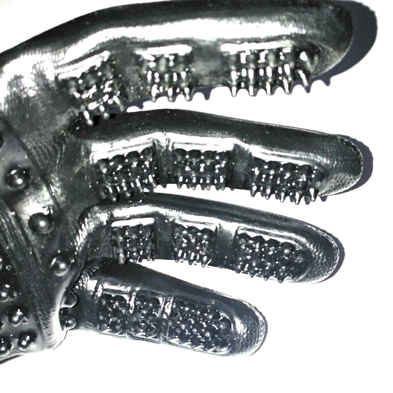Pet Grooming and Deshedding Gloves (Pair) by HitMyNeed