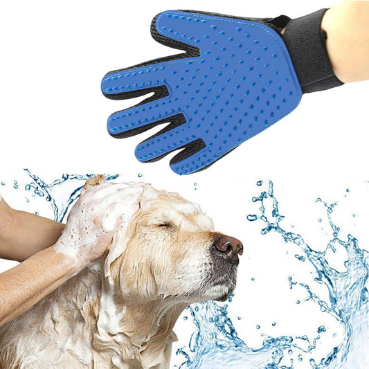 Pet Grooming Deshedding Glove for Dogs & Cats by HitMyNeed