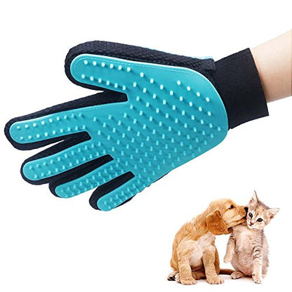 Pet Grooming Deshedding Glove for Dogs & Cats by HitMyNeed