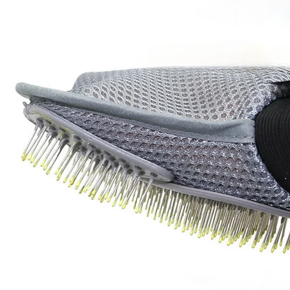 Pet Grooming Glove for Cats & Dogs by HitMyNeed