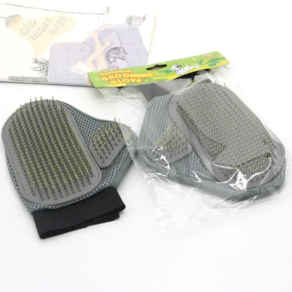 Pet Grooming Glove for Cats & Dogs by HitMyNeed